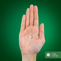 Product packaging and bottle on white background