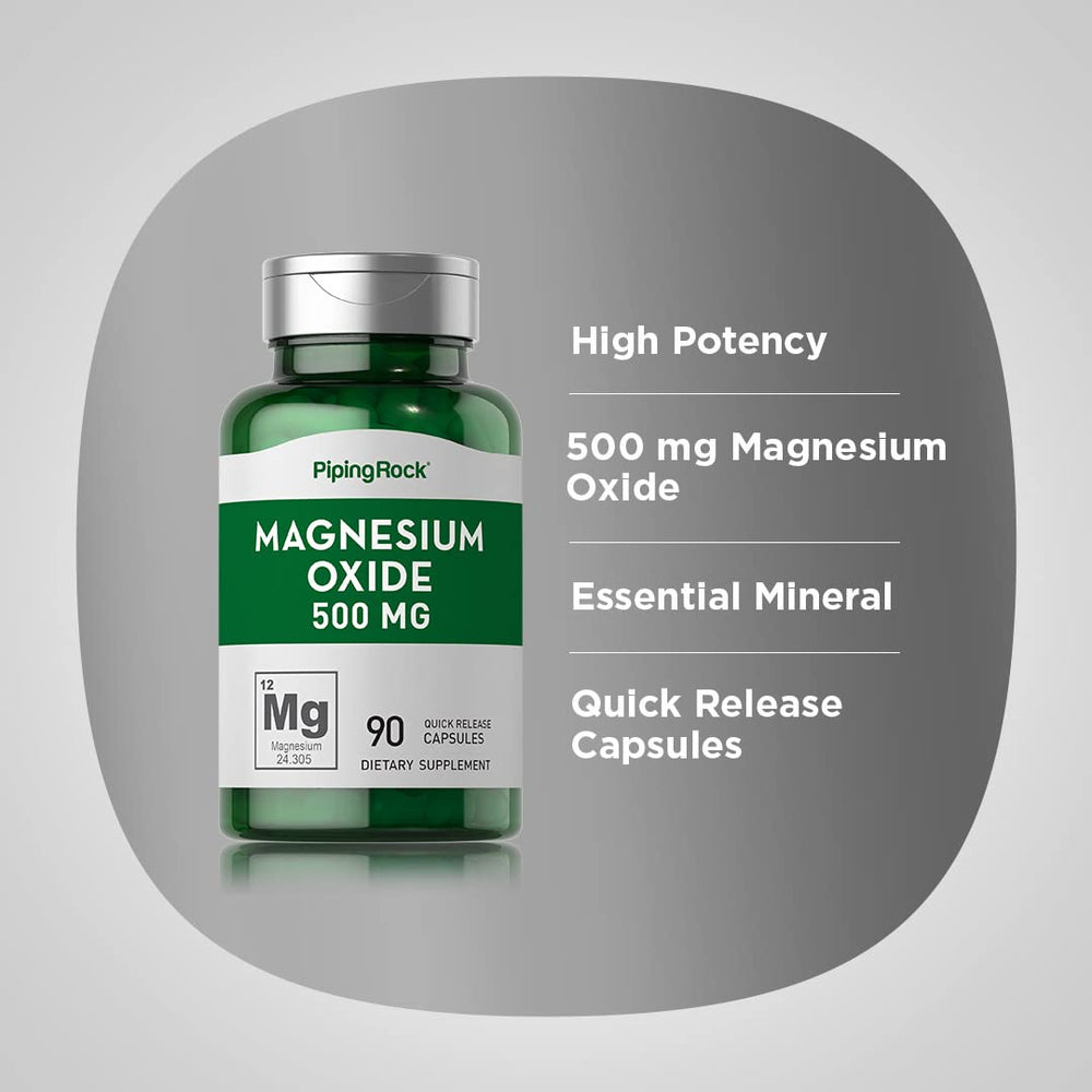 Quick-release magnesium capsules