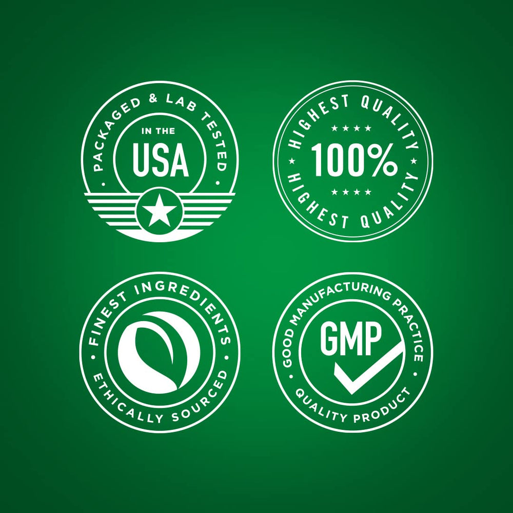 Supplement facts panel on bottle