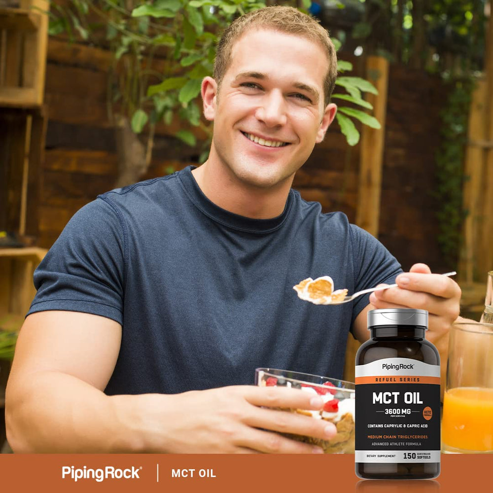 Laboratory-tested seal and trusted ingredients for Piping Rock MCT Oil Softgel Capsules