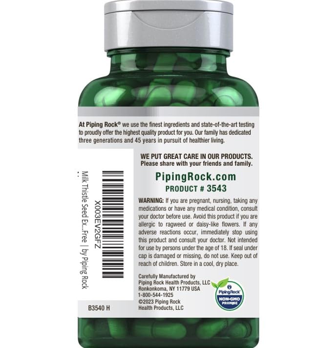 Piping Rock brand logo on bottle