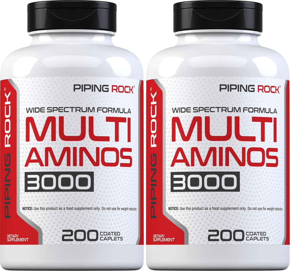 Front view of Piping Rock Multi Amino Acid Supplement 2-pack