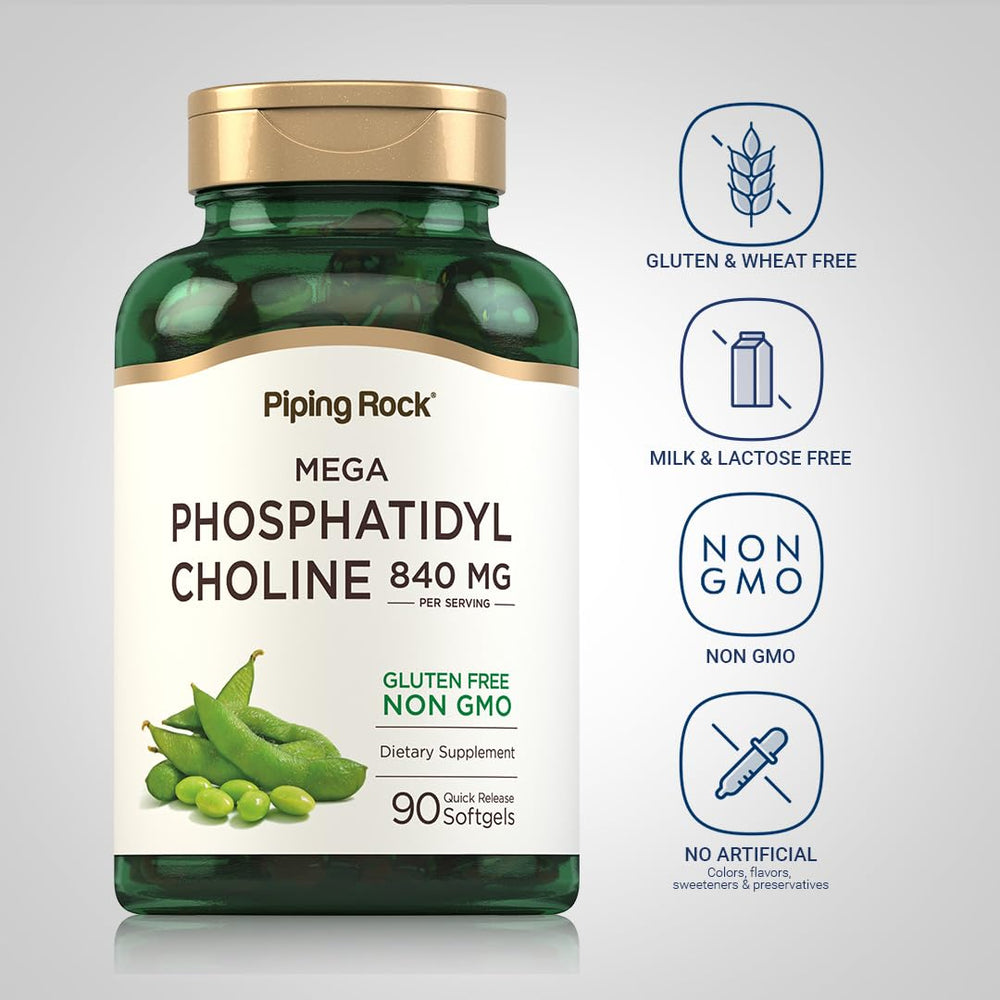 Soy lecithin source for phosphatidyl choline