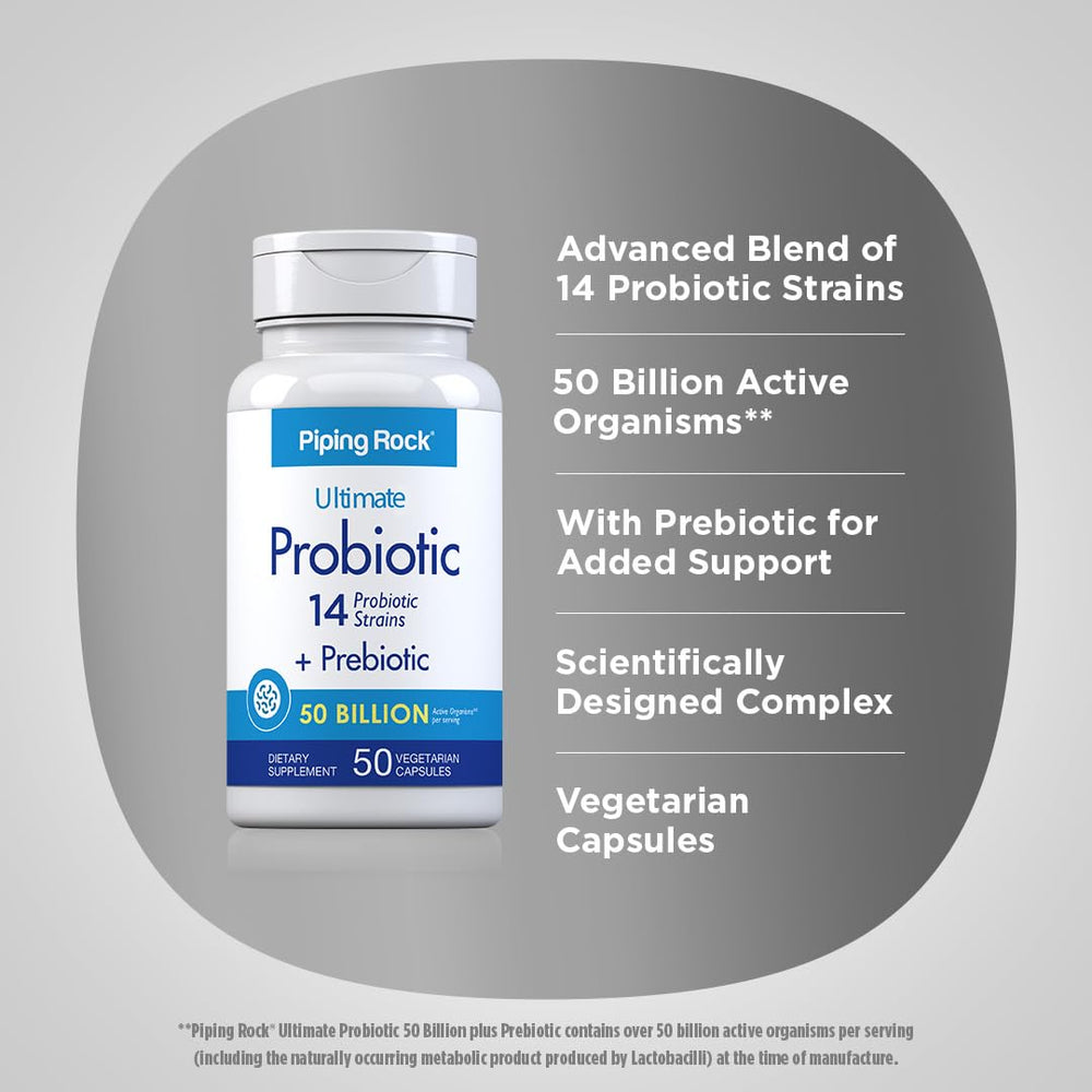 Close-up of probiotic capsules