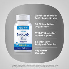Piping Rock probiotic pack of 2 offers value and convenience