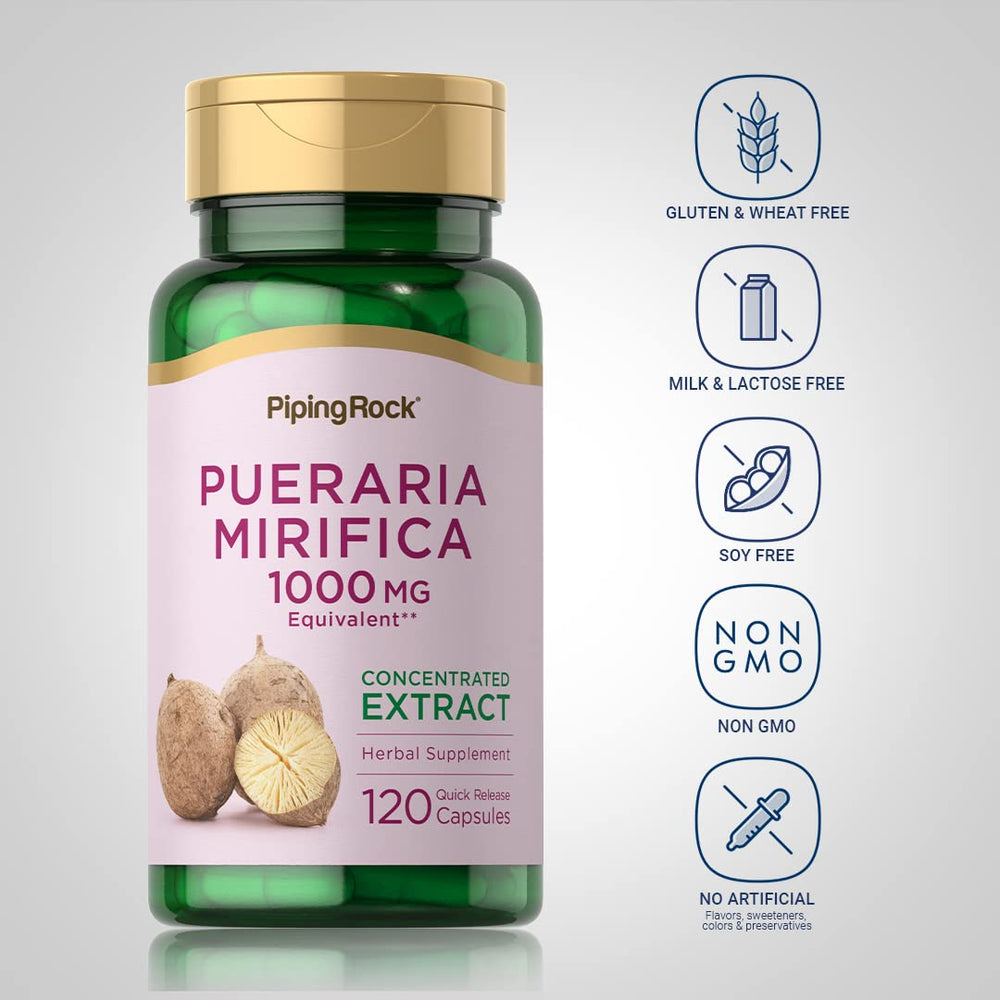 Nutrition facts and ingredients for Piping Rock capsules