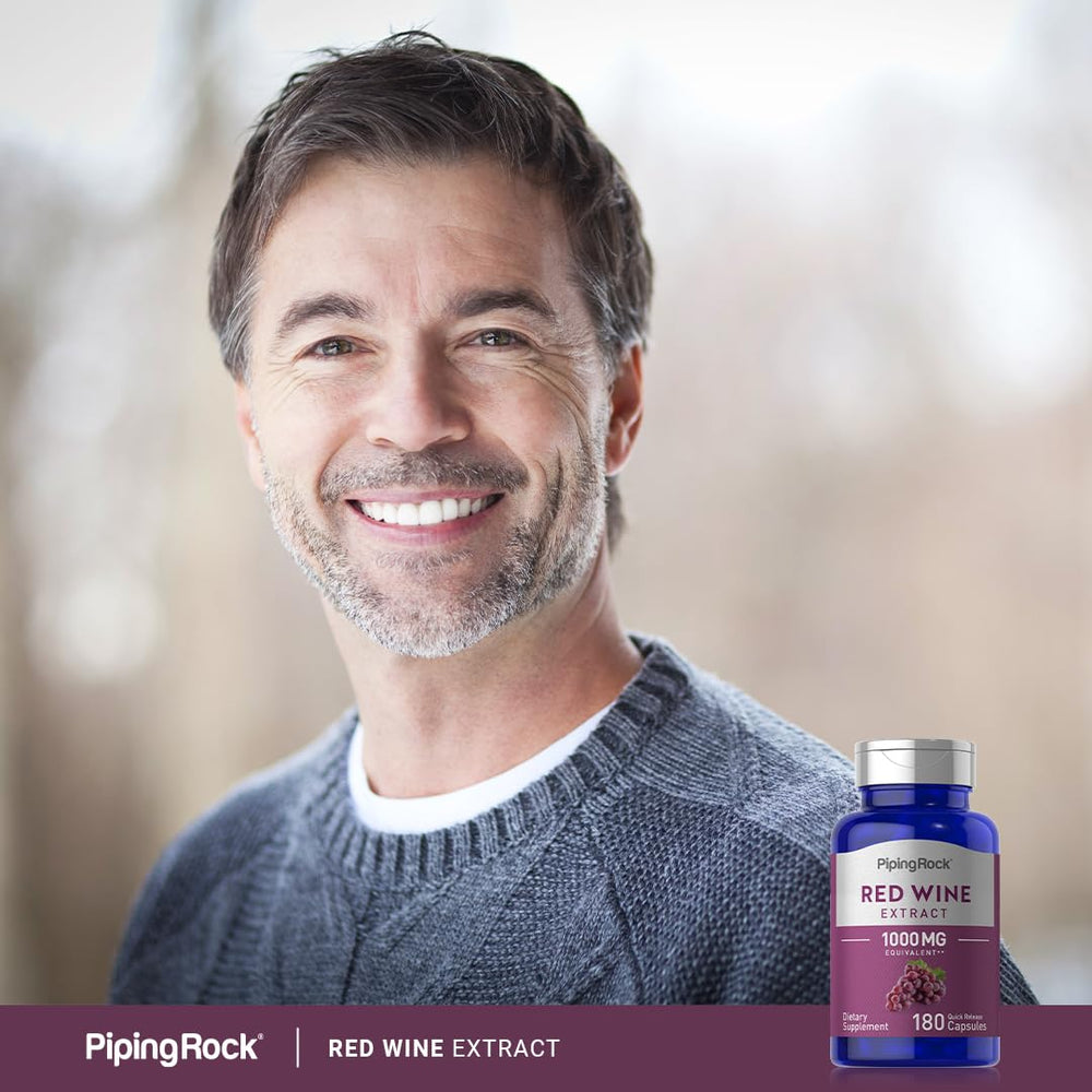 Grape fruit and/or skin source of red wine extract