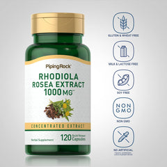 Concentrated Rhodiola Rosea extract capsules