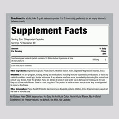 Capsules for Saccharomyces boulardii probiotic