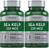 Piping Rock Sea Kelp Supplements pack of 2 – front view