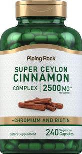 Piping Rock Super Ceylon Cinnamon Complex bottle