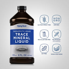 Trace Mineral Liquid ingredients panel close-up