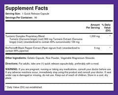 Close-up of product label on bottle