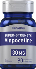 Bottle of Piping Rock Vinpocetine 30mg with 90 capsules