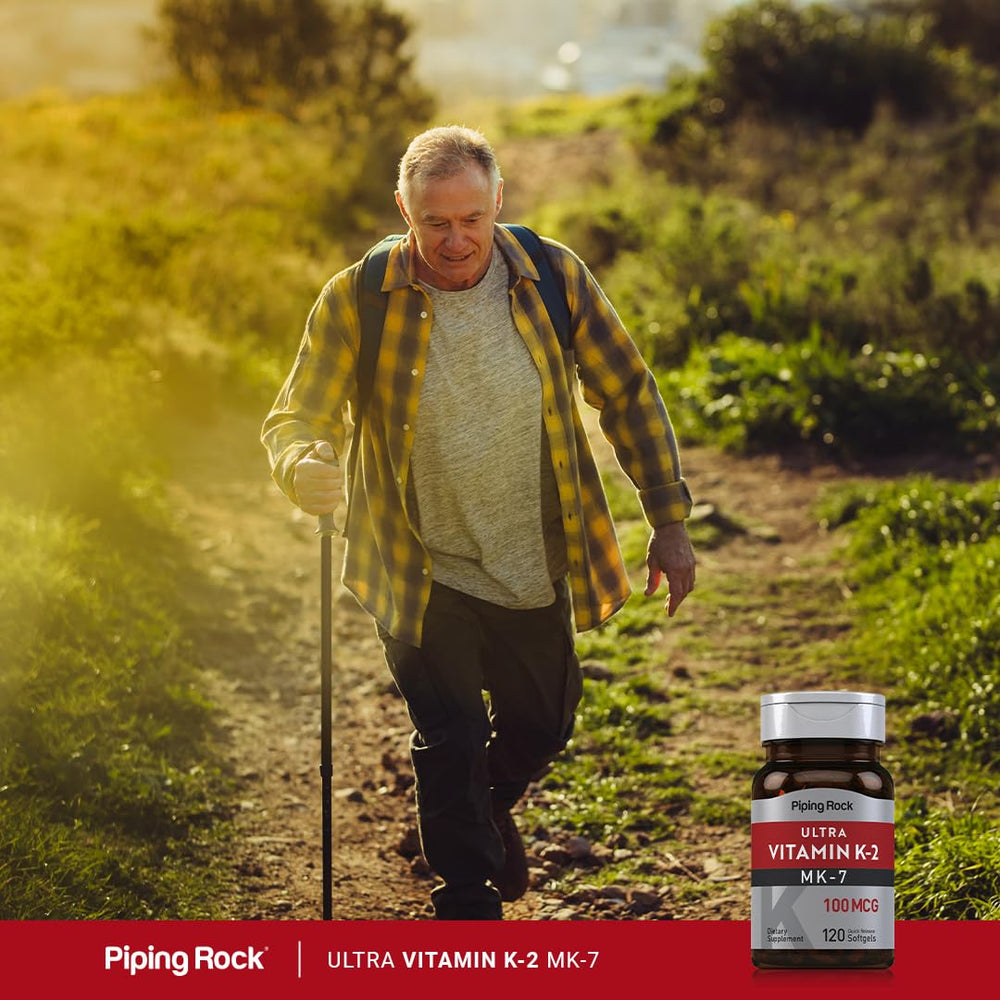 Lifestyle image showing wellness with supplement bottle