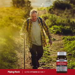 Lifestyle image showing wellness with supplement bottle