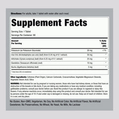 Piping Rock Water Pill bottle side view