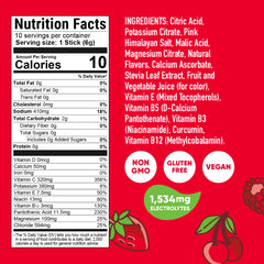 Pirq Hydration Fruit Punch glass-dissolve shows electrolyte-rich mix supporting quick hydration.