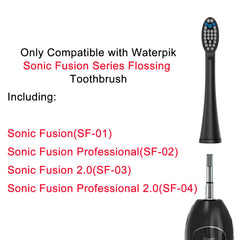 Pisoniclea replacement heads for Waterpik Sonic Fusion 2.0 SF03/SF04
