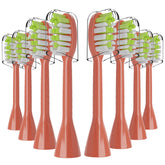Pisonicleara One Series replacement toothbrush heads 8-pack compatible with Philips Sonicare BH1022 HY1100 HY1102