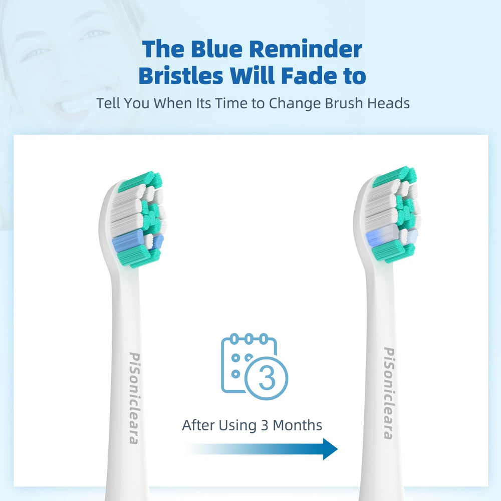 Compatibility with Philips Sonicare snap-on models HX9023/65 HX681A