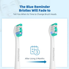 Compatibility with Philips Sonicare snap-on models HX9023/65 HX681A
