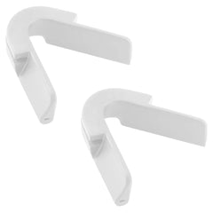 2-pack replacement nose pieces for Pit Viper sunglasses - white color