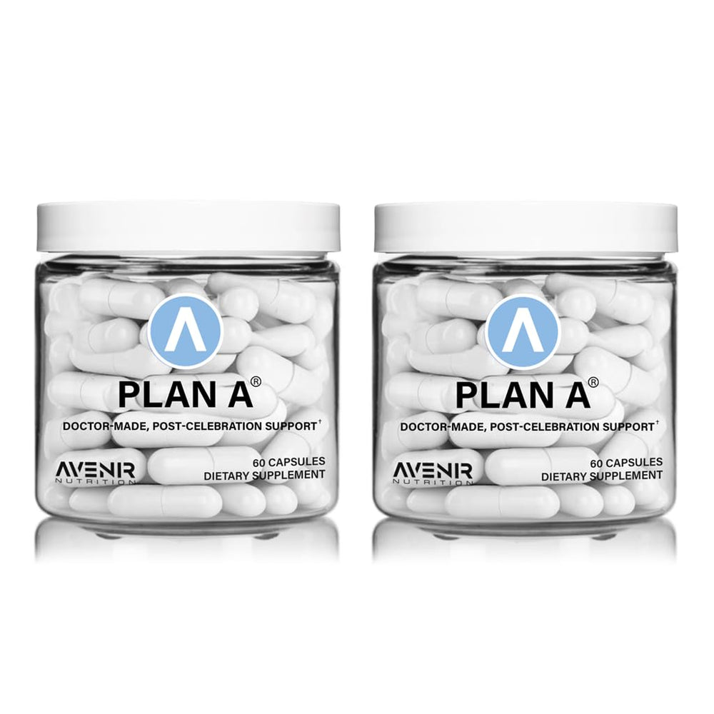 Plan A bottle containing 90 capsules