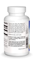 Close-up of DGL Licorice Tablets label