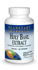 Planetary Herbals Holy Basil Capsules bottle close-up