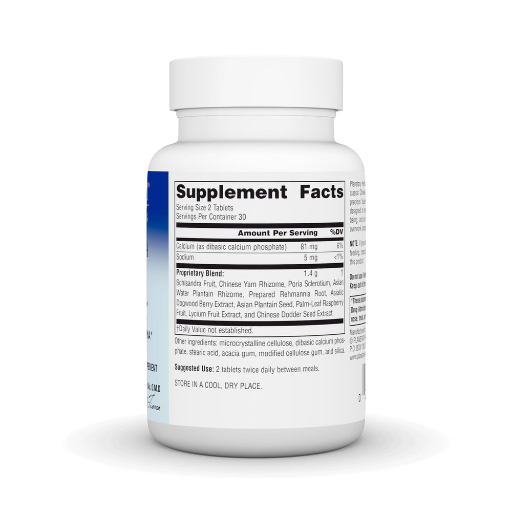 Planetary Herbals Schisandra Adrenal tablets closeup – herbal resilience texture