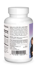Close-up of Planetary Herbals Wild Yam-Black Cohosh Complex label