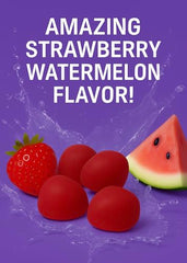 PlanP diuretic gummies bottle back shows ingredients and usage details