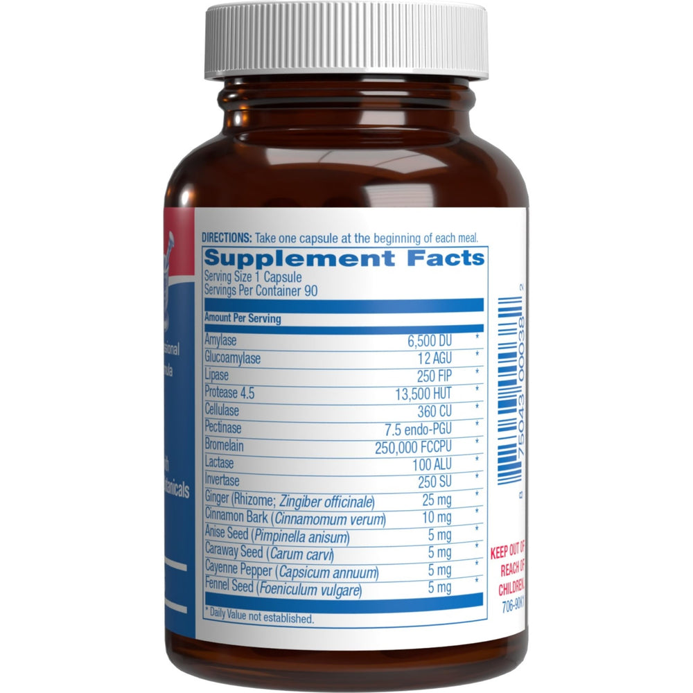 Lifestyle image with bottle paired with a healthy meal