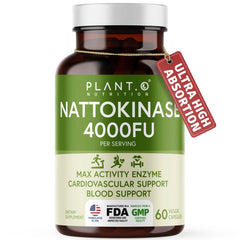 PLANT.O NUTRITION Nattokinase 4000 FU front view bottle