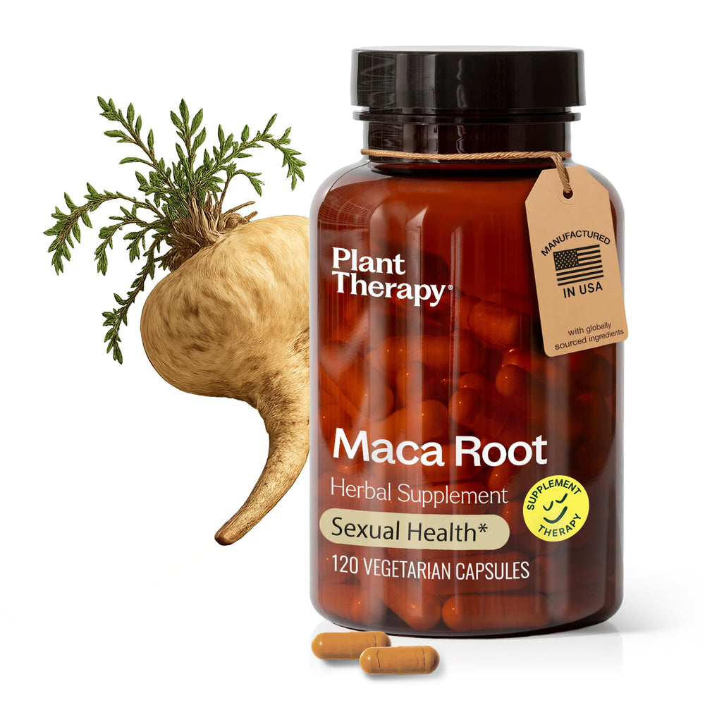 Plant Therapy Maca Root Capsules – 120 vegetarian capsules