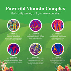 Halal-friendly kids multivitamin gummies packaging close-up