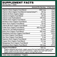 One month supply showing 30 tablets and packaging