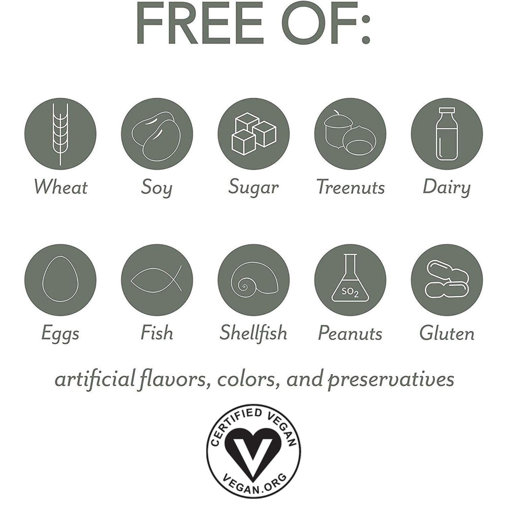 Biotin 5000mcg label from PlantFusion