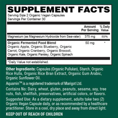 Two capsules representing the daily dosage for relaxation and wellness