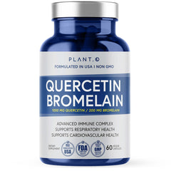 PLANT.O NUTRITION Quercetin with Bromelain – 60 Veg Caps (hero)