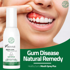 Gums illustration highlighting healthy gums after use