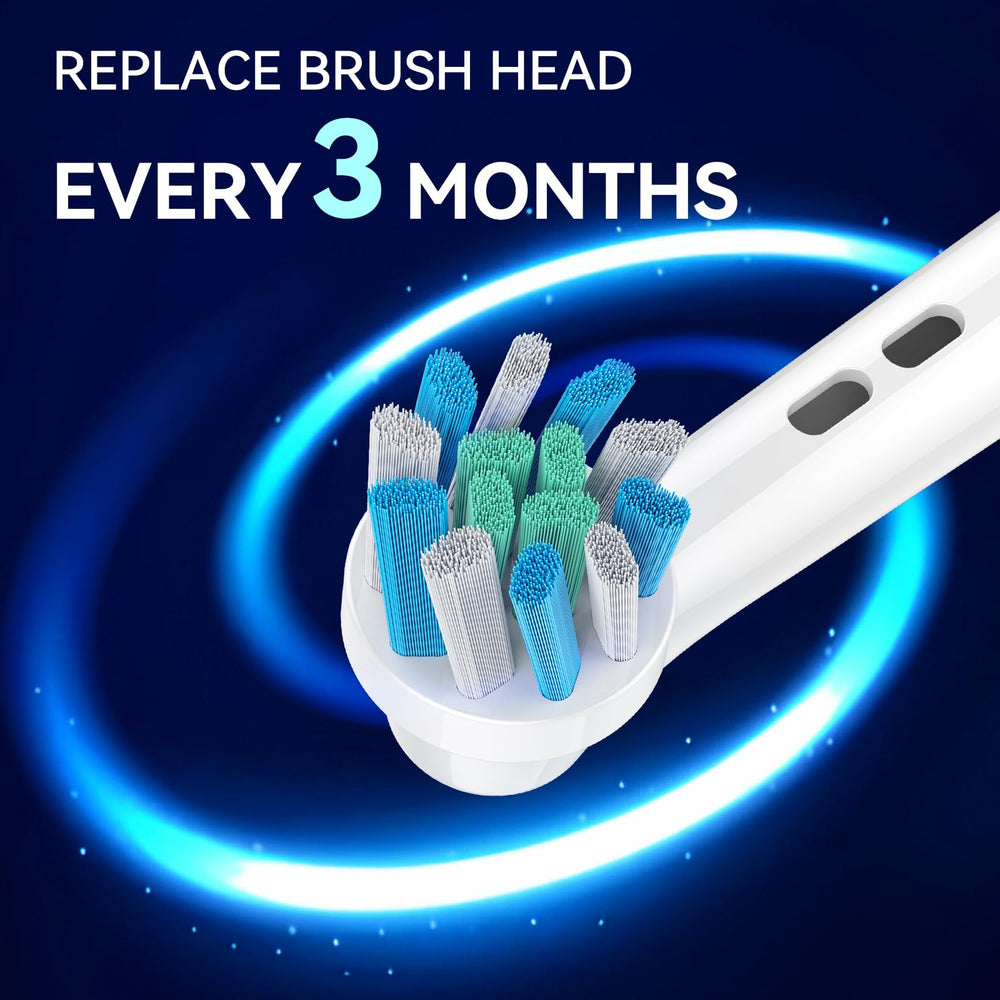 Bristles designed for thorough plaque removal