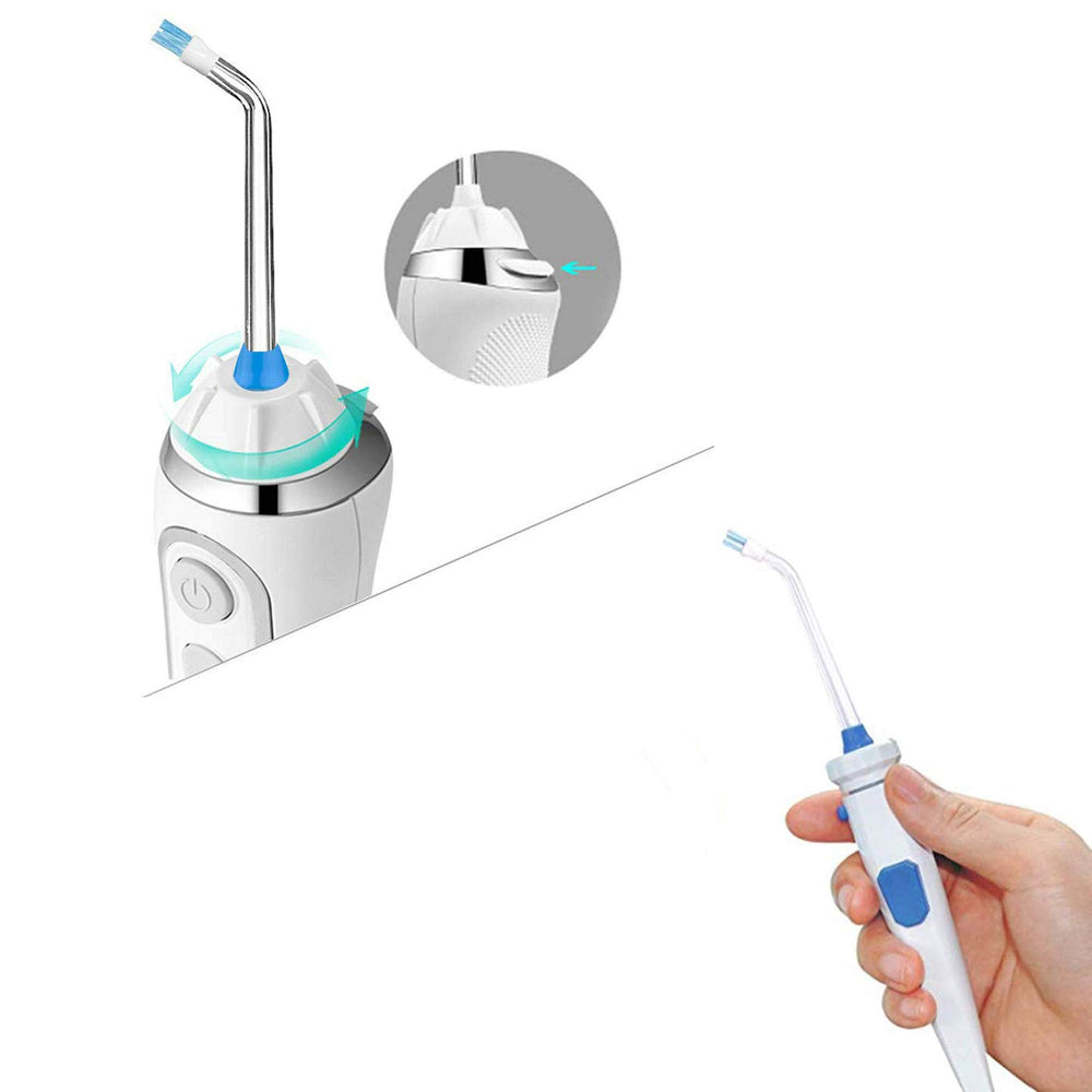 Plaque removal tips suitable for braces and other dental appliances