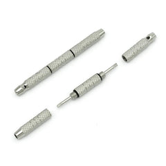 plastic screw caps and 4-in-1 screwdriver for glasses accessories