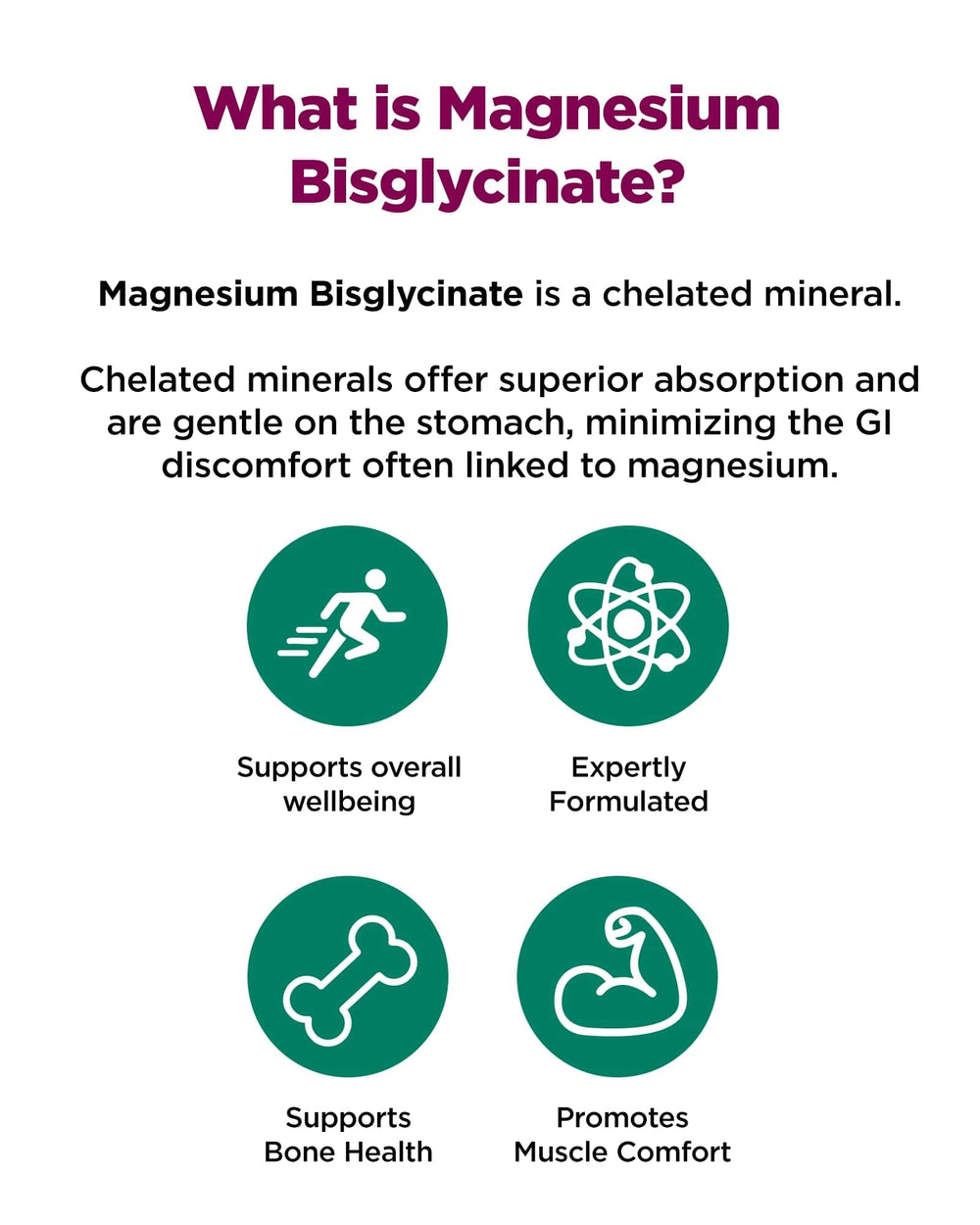 Side profile view of the EasyMag bottle with label