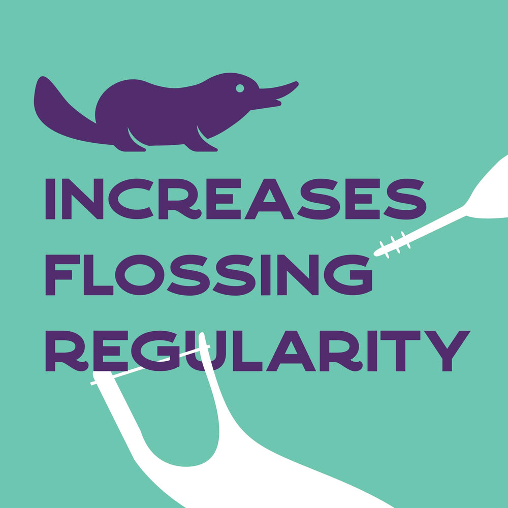 Non-damaging flossers designed to be safe for braces
