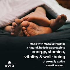 Close-up of peach-flavored Maca Gummies