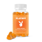 Hero image of Playboy Panax Ginseng Gummies in peach flavor