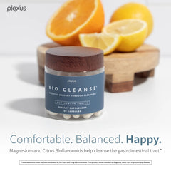 Close-up of PLEXUS Bio Cleanse capsules